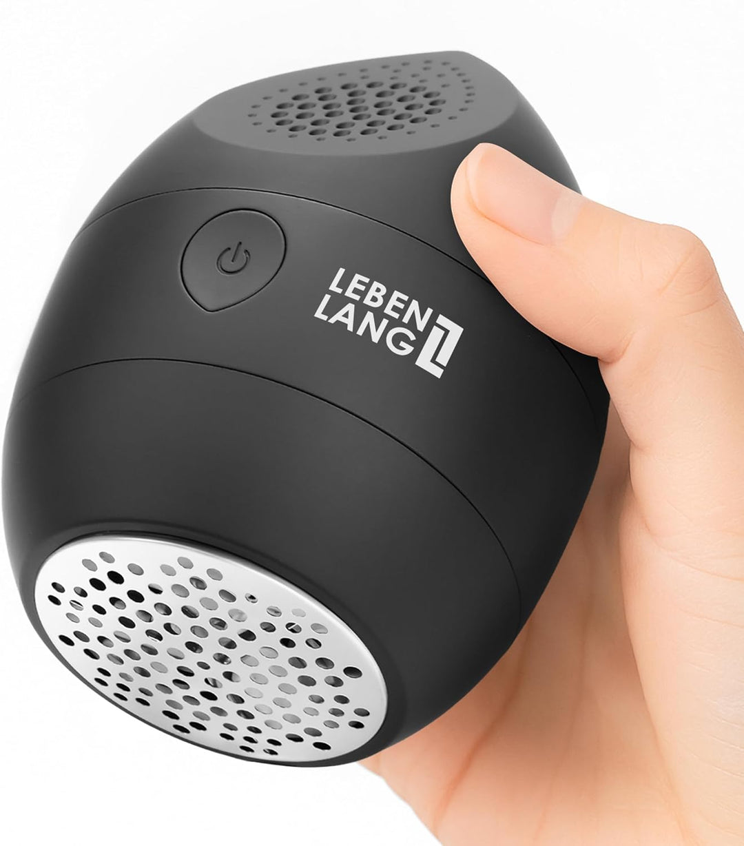 LEBENLANG Mini Fusselrasierer Elektrisch - Inkl. Ersatzklingen & Reinigungspinsel I Entfussler Fluse