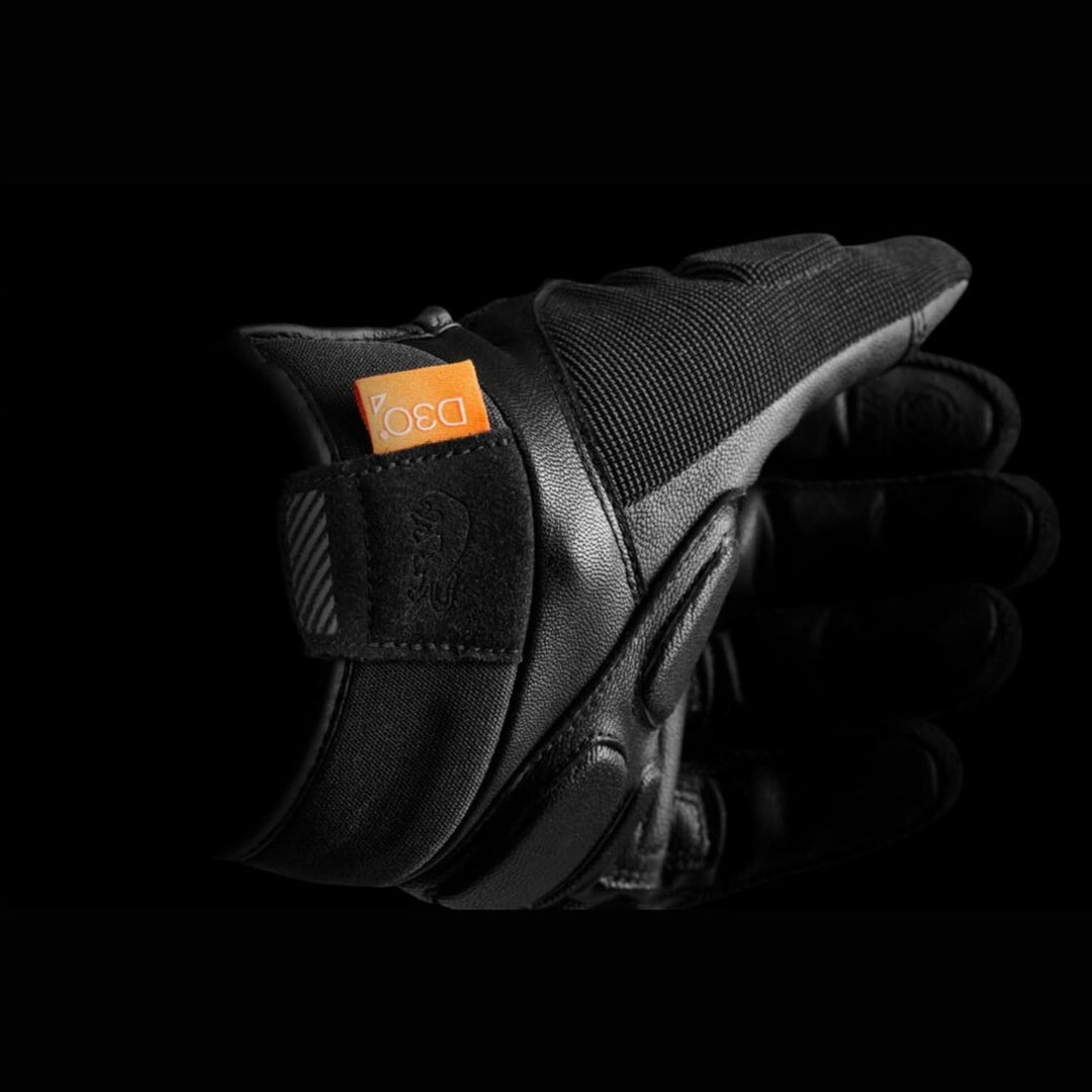 Furygan Jet D3O EVO - Motorradhandschuhe für Herren - 100% Lederhandfläche - Komfort - Sommerhandsch