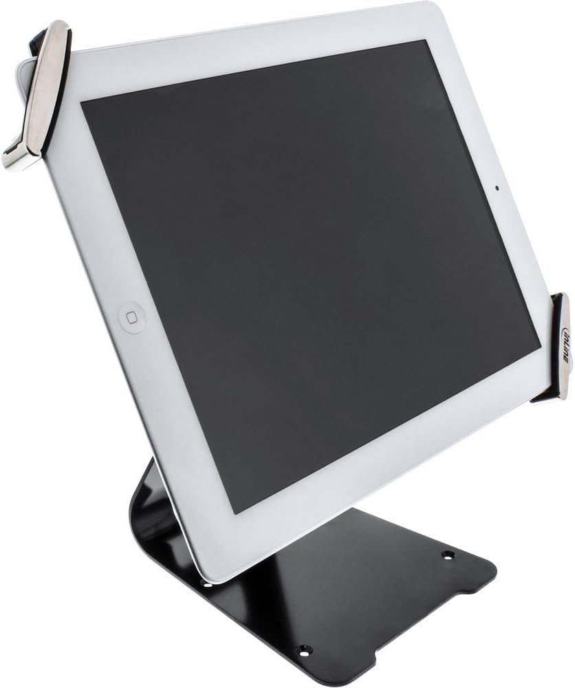 InLine 55726 Tablet Halter universell 7"-10.1" mit Sicherheitsschloss 1,5m, mit Schlüssel