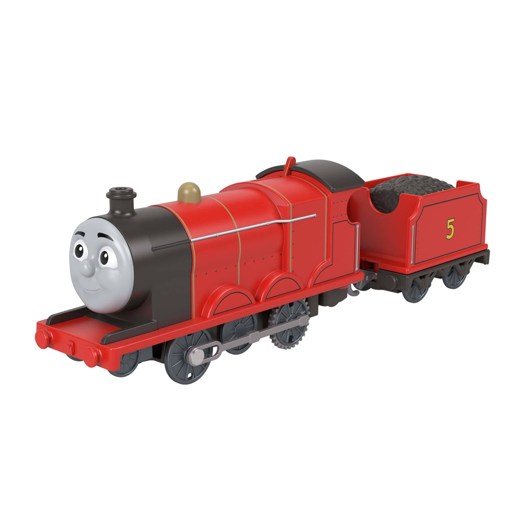 Thomas &amp; Friends, batteriebetriebene Spielzeuglok, Klassische, batteriebetriebene James-Lok und Frac