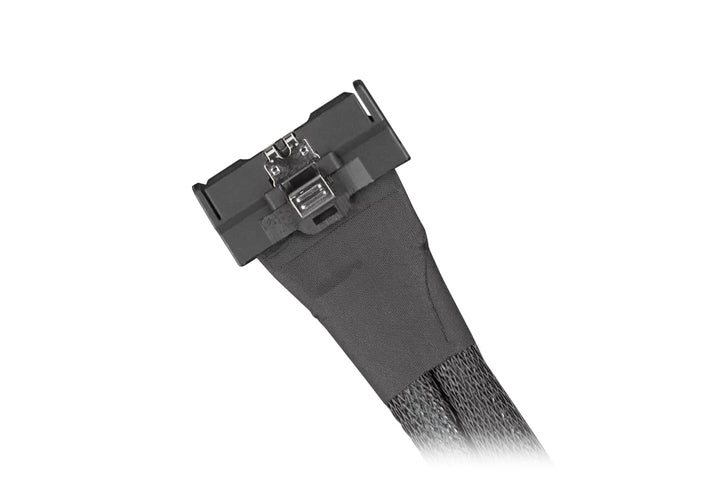 ICY DOCK MB310L-B Datenkabel - 1x MCIO SFF-TA-1016 8i zu 2x SlimSAS SFF-8654 4i Länge 50cm PCIe 4.0