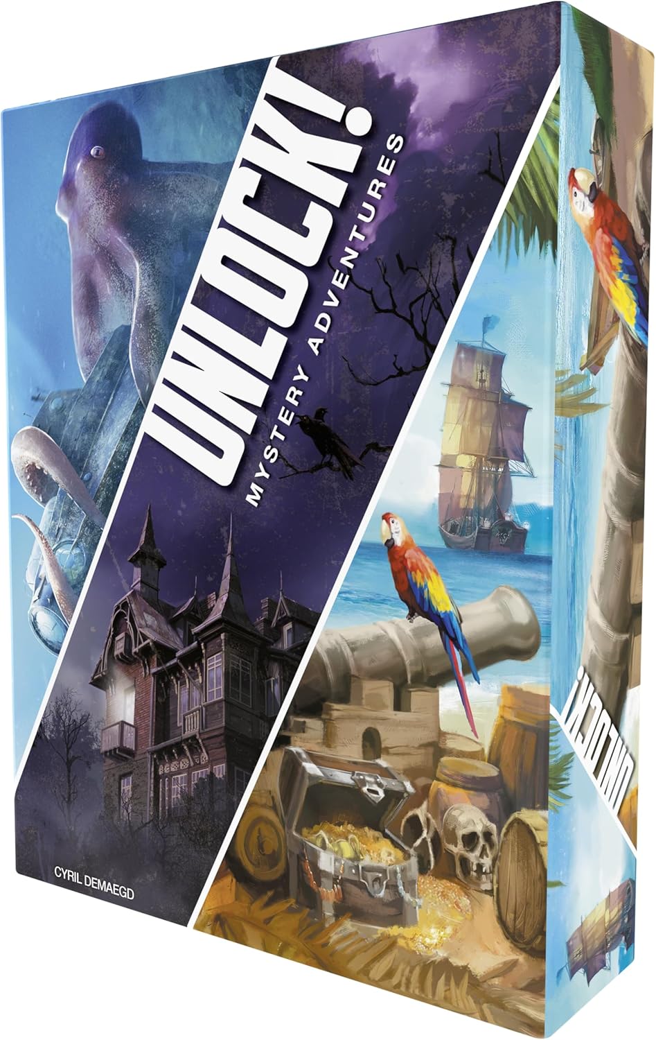 Space Cowboys ASMSCUNLOCK02EN Unlock 2 Mystery Adventures Game, English Schalte 2 frei! - Mystery Ad