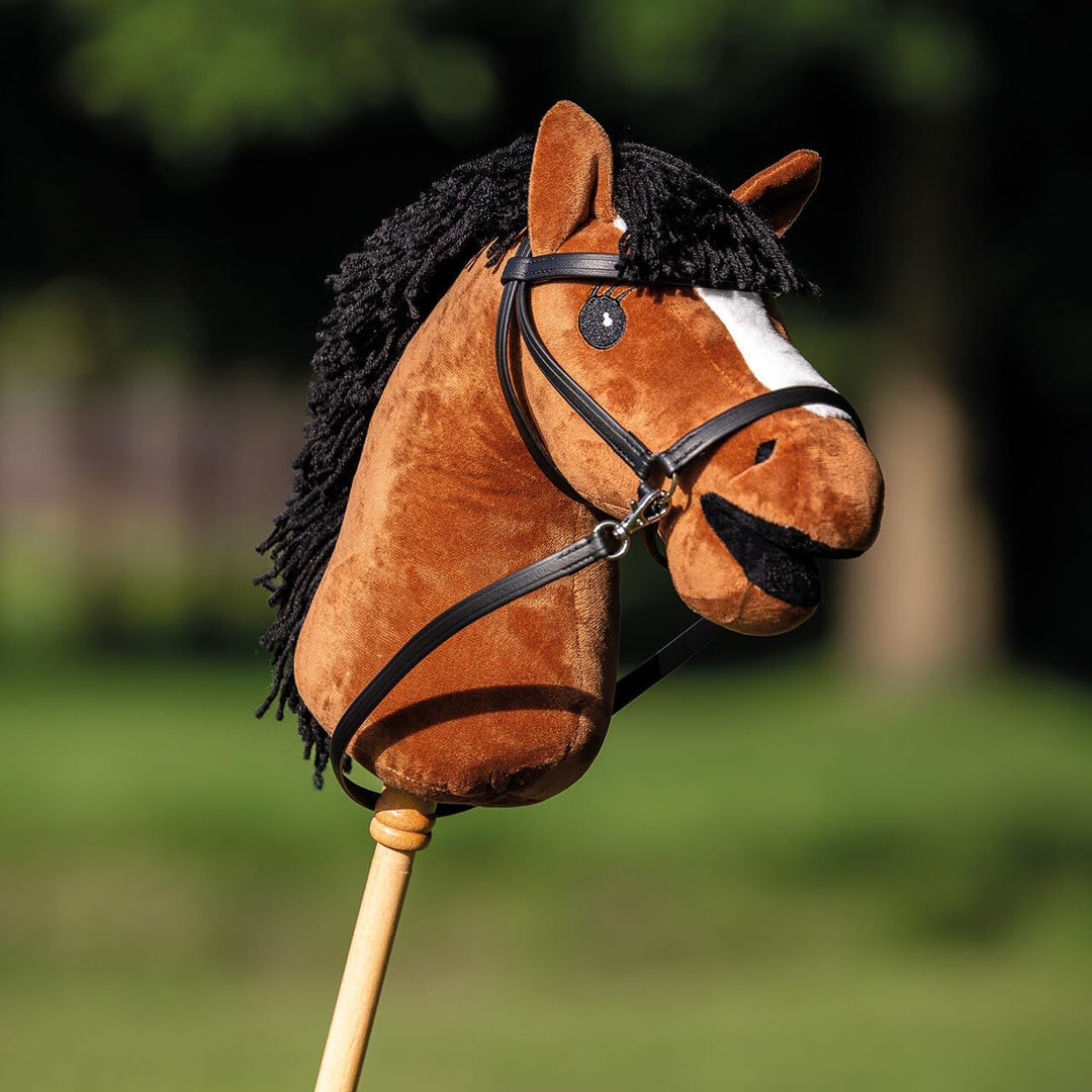 QHP Steckenpferd Hobby Horse (Braun), Braun