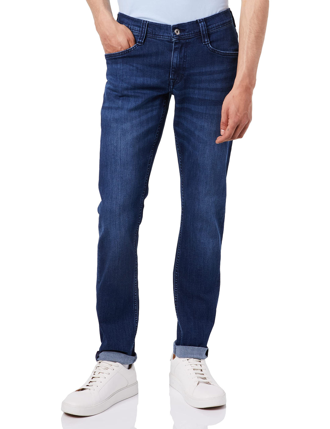 MUSTANG Herren Oregon Tapered Jeans 36W / 34L Dunkelblau 882, 36W / 34L Dunkelblau 882