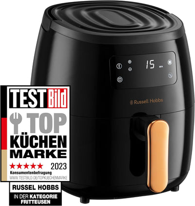 Russell Hobbs Heissluftfritteuse XL 5l [7 Kochfunktionen] AirFryer (spülmaschinenfest, Timer&Tempera