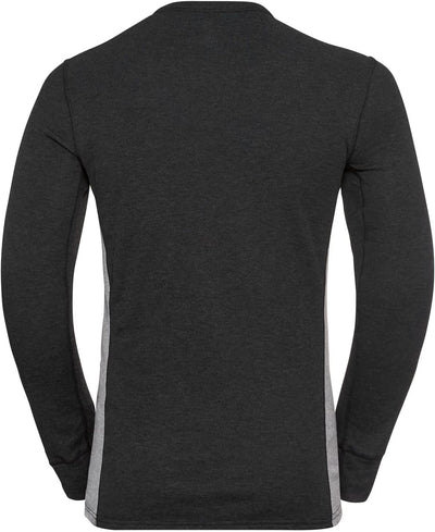 Odlo Herren Active Warm Eco_196702 Funktionsunterwäsche Set XL Dark Grey Melange - Grey Melange, XL