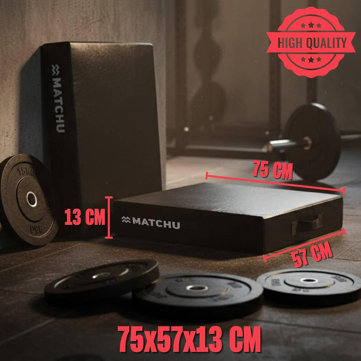 MATCHU - Drop Pads - 2er Set - Hochwertige Dämpfung - Strapazierfähiger Schaumstoff - Strapazierfähi