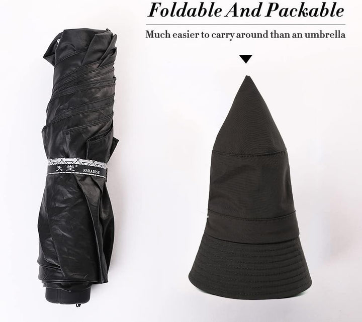 Comhats Regenhut Unisex für Damen Herren Wasserdichter Bucket hat Faltbar Eimerhut Strand Surfen Ang