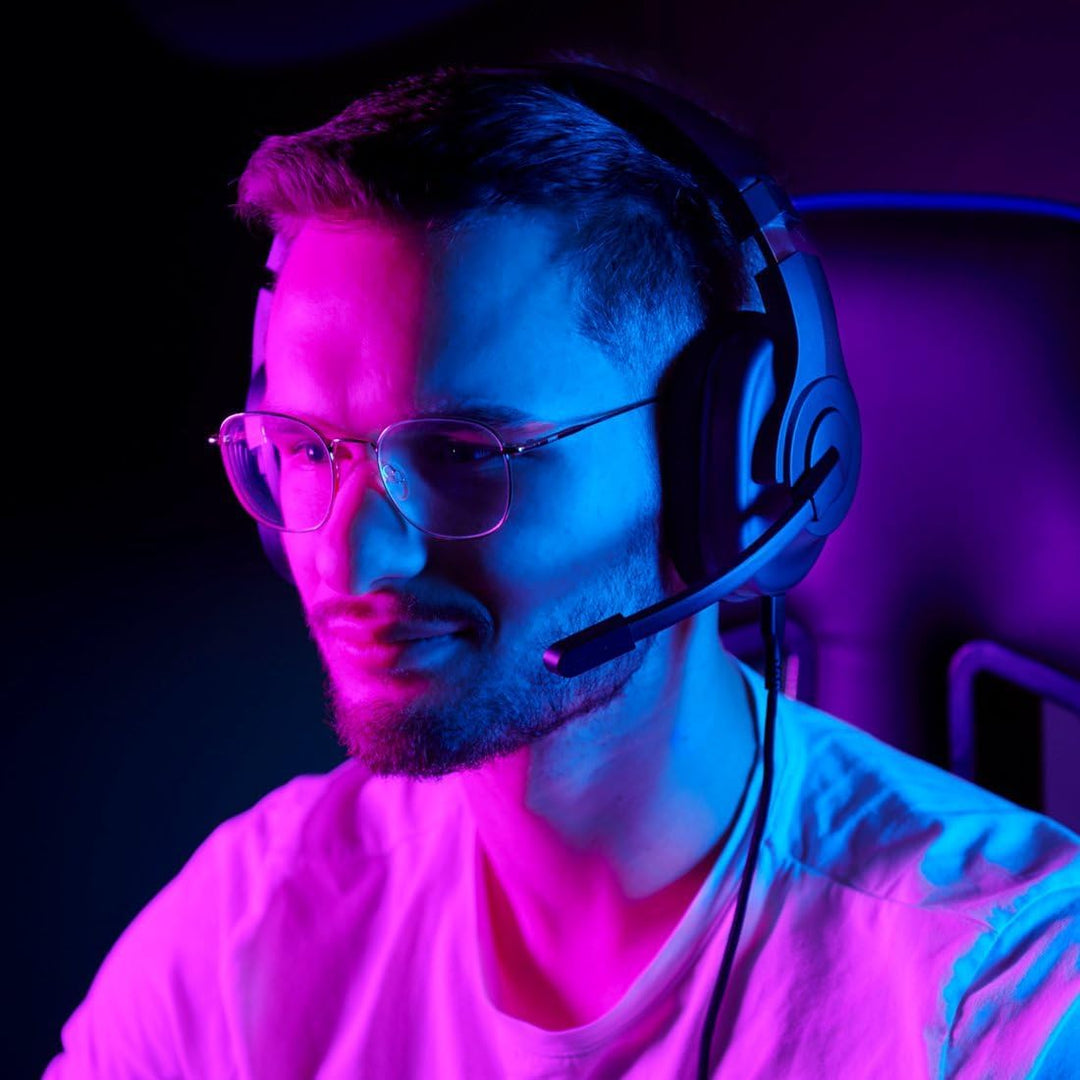 uRage Gaming-Headset SoundZ 100 V2, kabelgebundene Multi-Plattform Kopfhörer für PS4/PS5/PC/Xbox/Lap