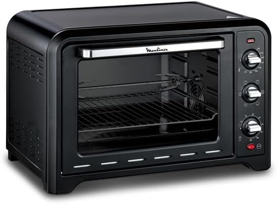 Moulinex ox485810 Backofen Optimo Schwarz 39 L Umluft dreht sich Brosche 2000 W 2000 W 39 L
