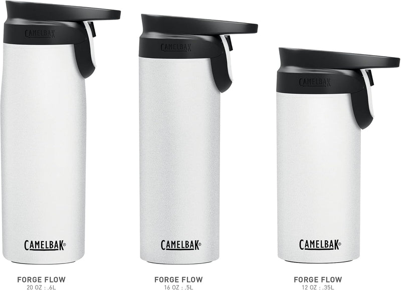 Camelbak Forge Flow vakuumisolierte Edelstahlflaschen Schwarz Schwarz 350ML, Schwarz 350ML