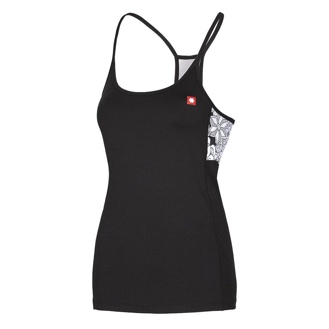 Ocun Damen Arista Tanktop Achselshirt Racerback S Black Caviar, S Black Caviar