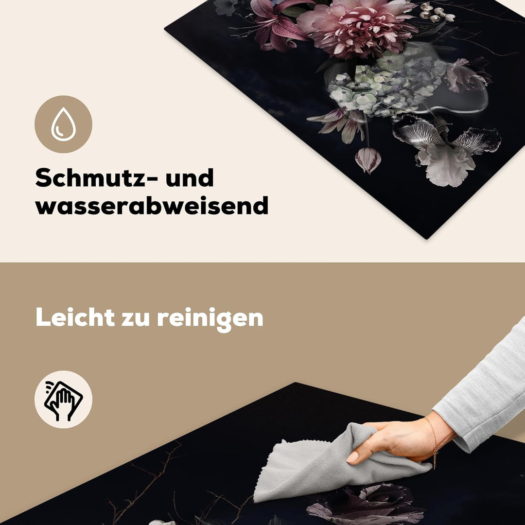 KitchenYeah© Herdabdeckplatte Einteilig Herdabdeckung Abdeckplatte für Ceranfeld Abdeckung Induktion