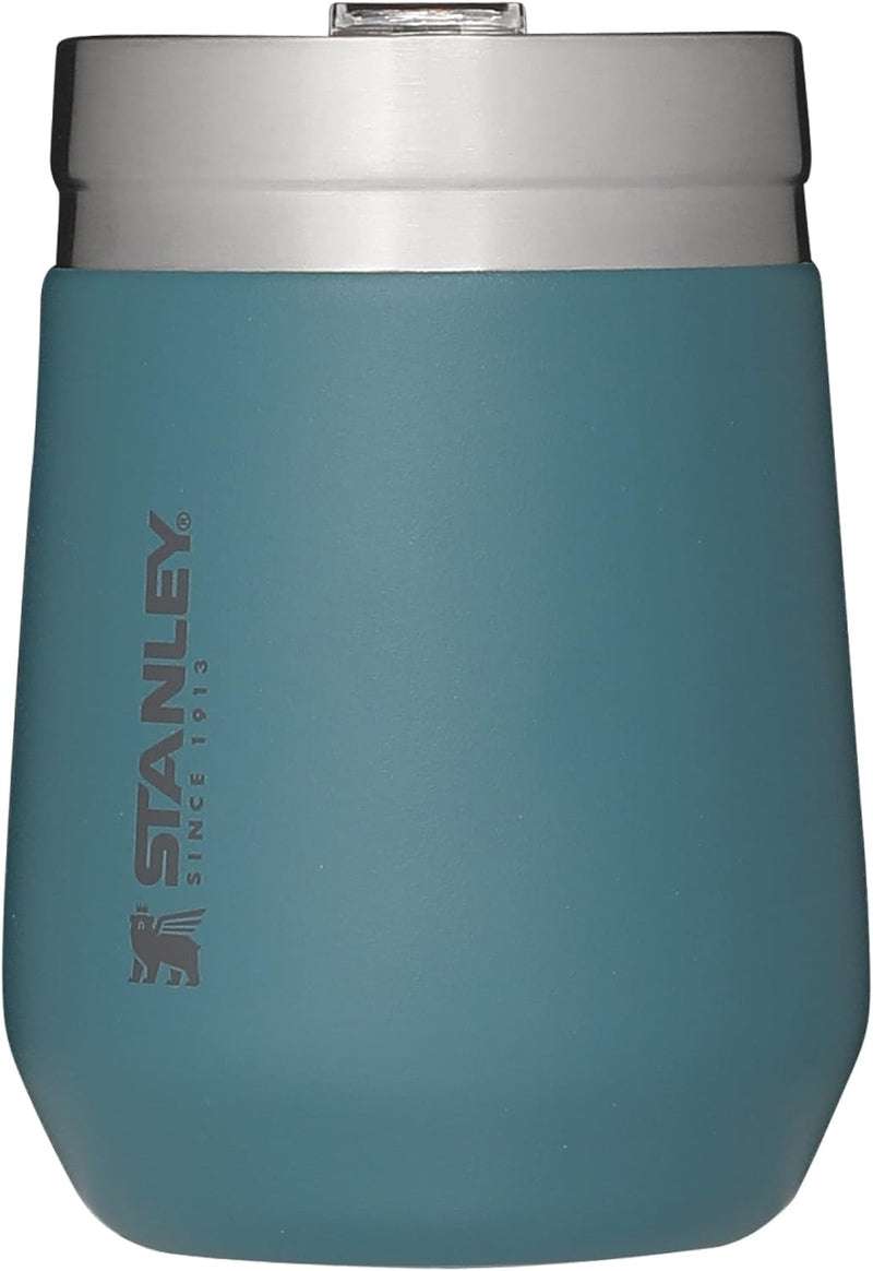 Stanley Go Everyday Tumbler 0.29L Lagoon - Edelstahl Thermobecher für Wein, Cocktails, Kaffee, Tee -