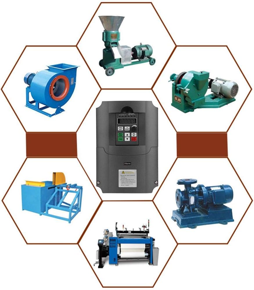 Wechselrichter mit variabler Frequenz NFLIXIN, einphasiger 220-VAC-Eingang, dreiphasiger 30-VAC-Ausg