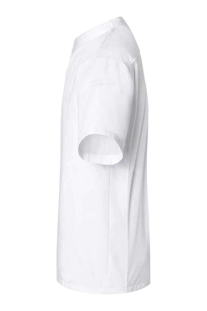Karlowsky Kurzarm Überwurf-Kochhemd Basic M Weiss, M Weiss