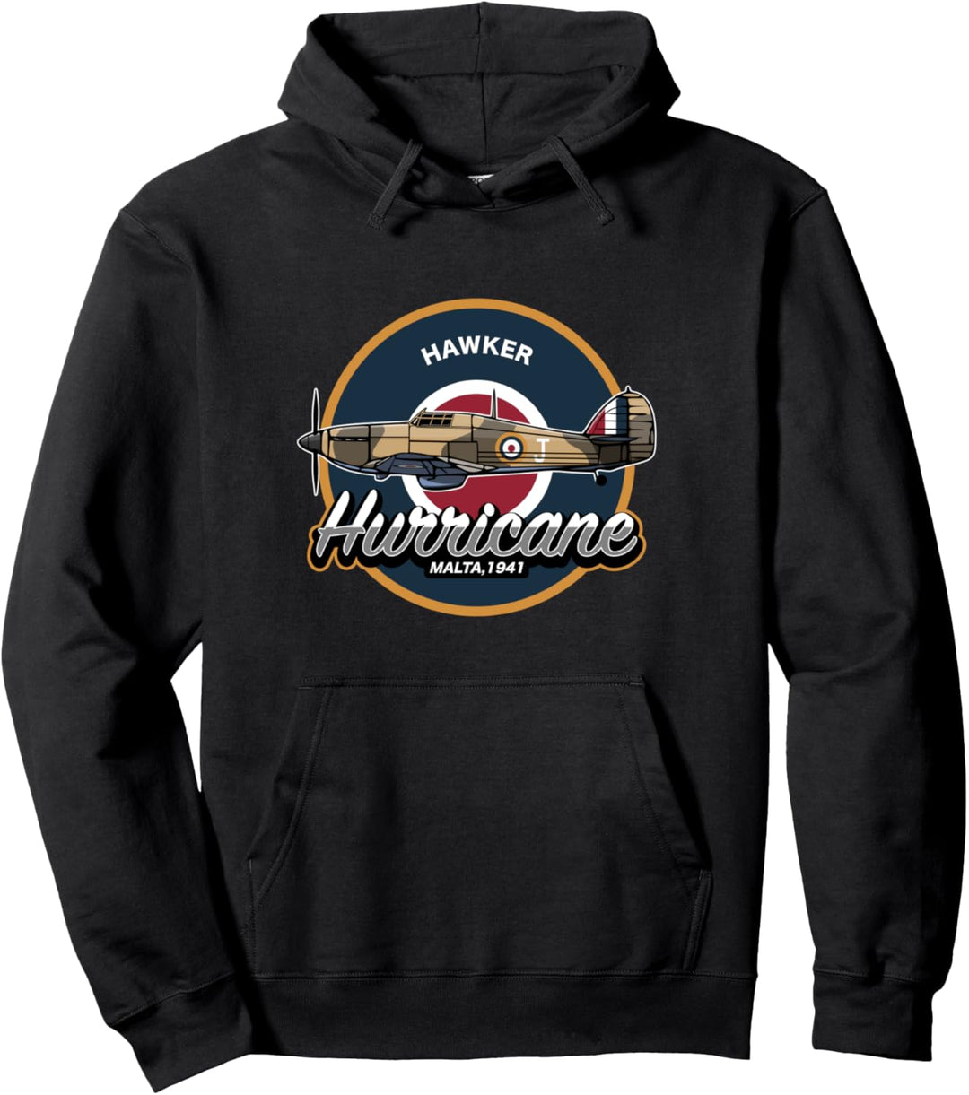 Hawker Hurricane Malta Pullover Hoodie