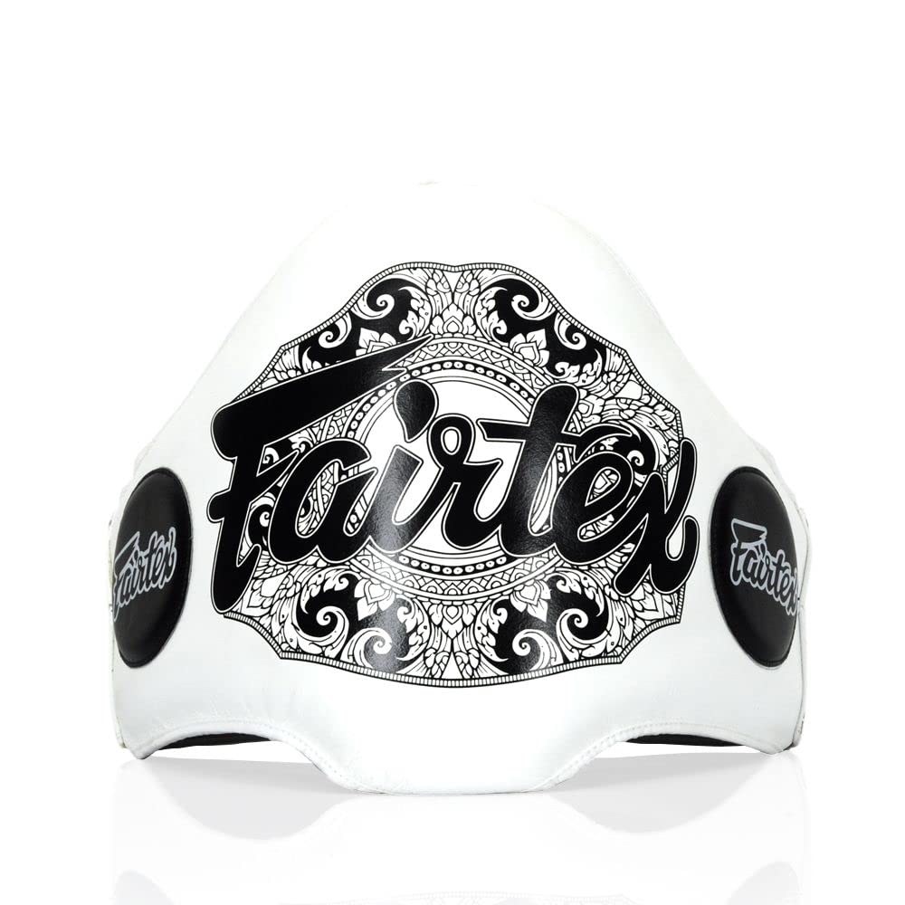 Fairtex BPV2 Leichtes Bauchpolster Muay Thai Trainer Schutzschutz für Boxen, MMA, Muay Thai Training