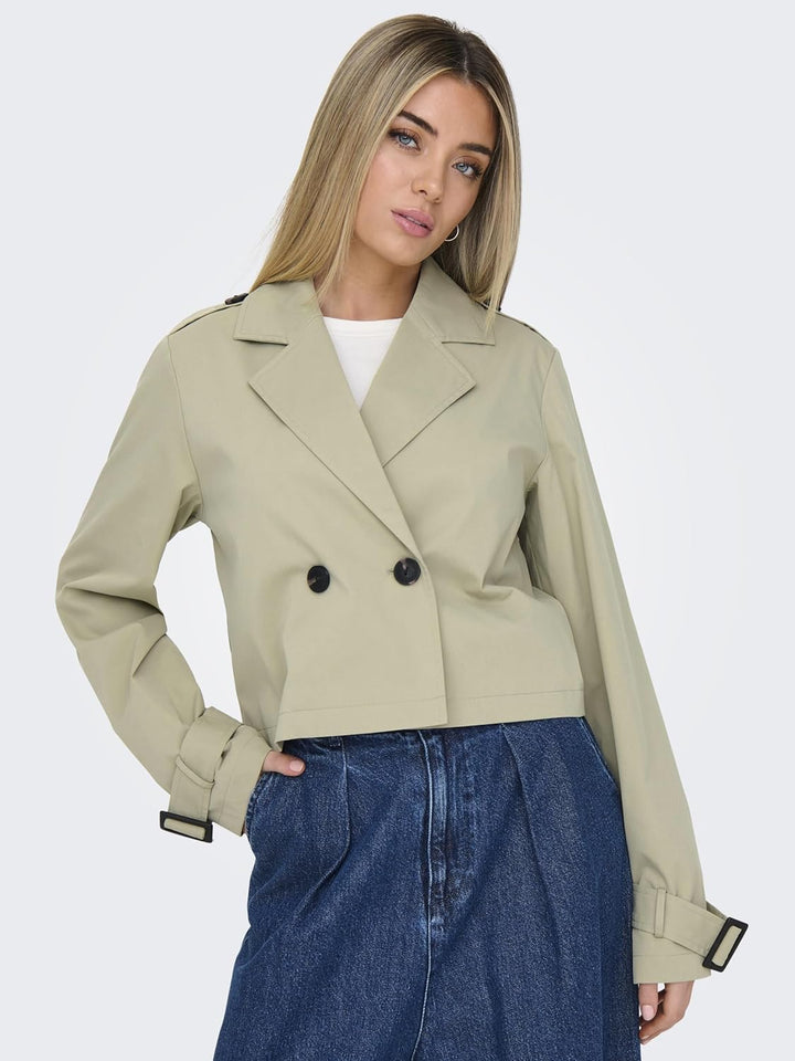 ONLY Female Trenchcoat ONLEJA Trenchcoat L Elm, L Elm