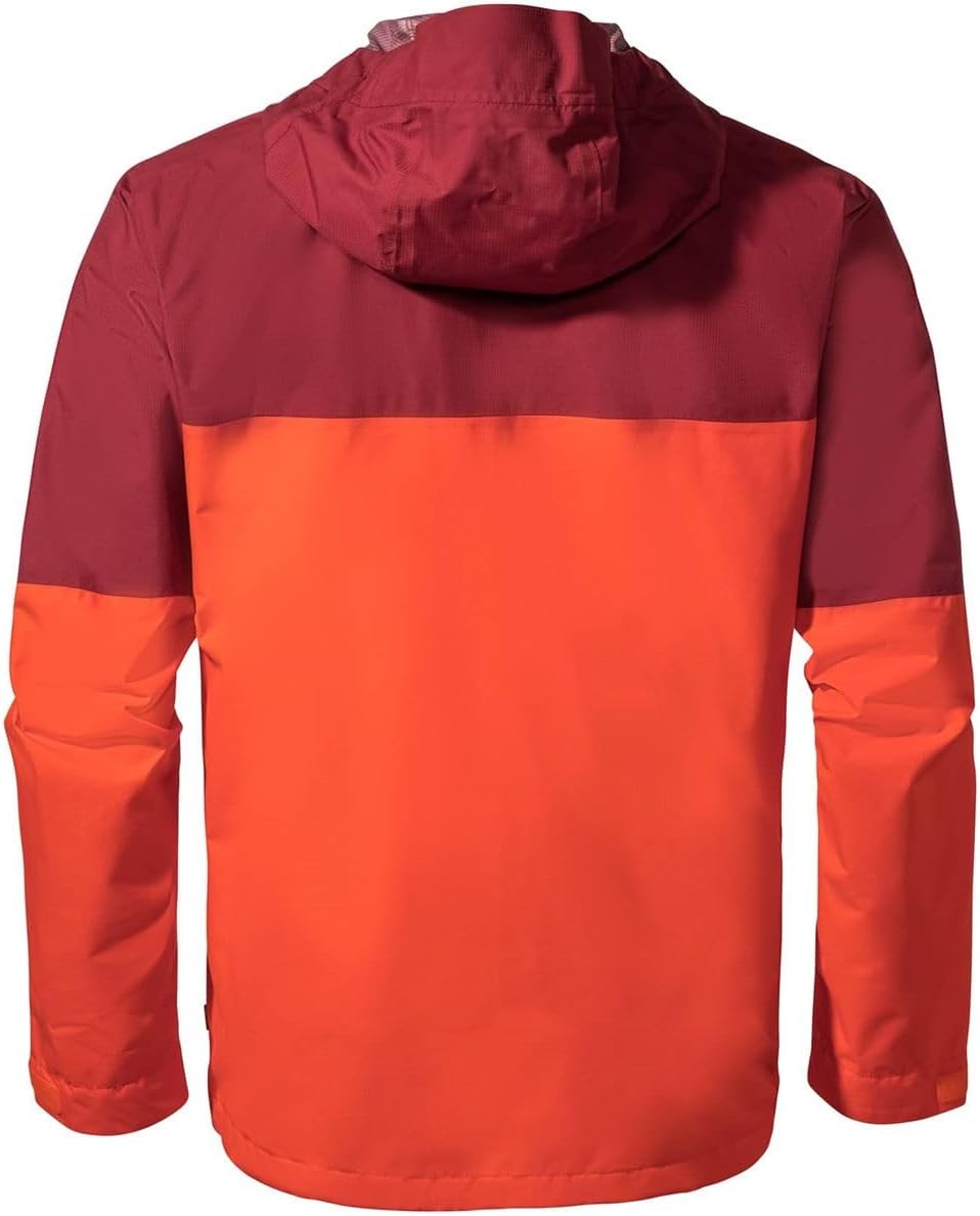 VAUDE Herren Lierne II Jacke Regenjacke Hardshelljacke S Glowing Red, S Glowing Red