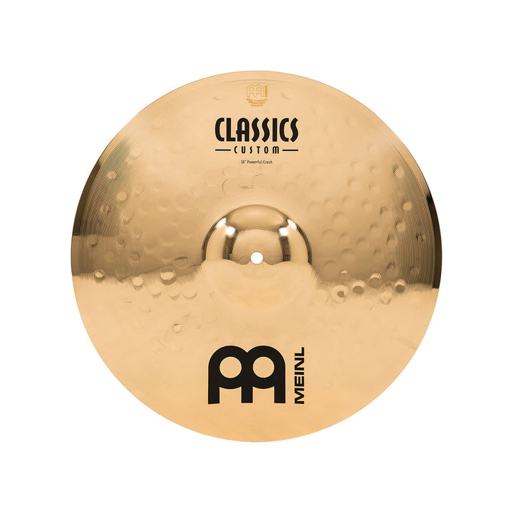 Meinl Cymbals Classics Custom Brilliant Powerful Crash 16 Zoll (Video) Schlagzeug Becken (40,64cm) B