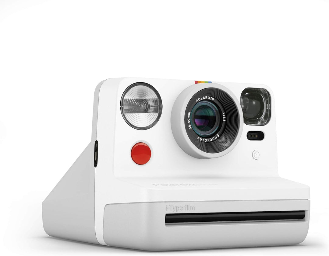 Polaroid Now Sofortbildkamera i-Type - Weiss, Keine Filme Weiss Keine Filme Kamera Kamera, Weiß
