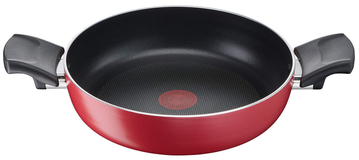 Lagostina Mediterrane Pfanne, Antihaftbeschichtung, 2 Griffe, Aluminium 26 cm, 26 cm