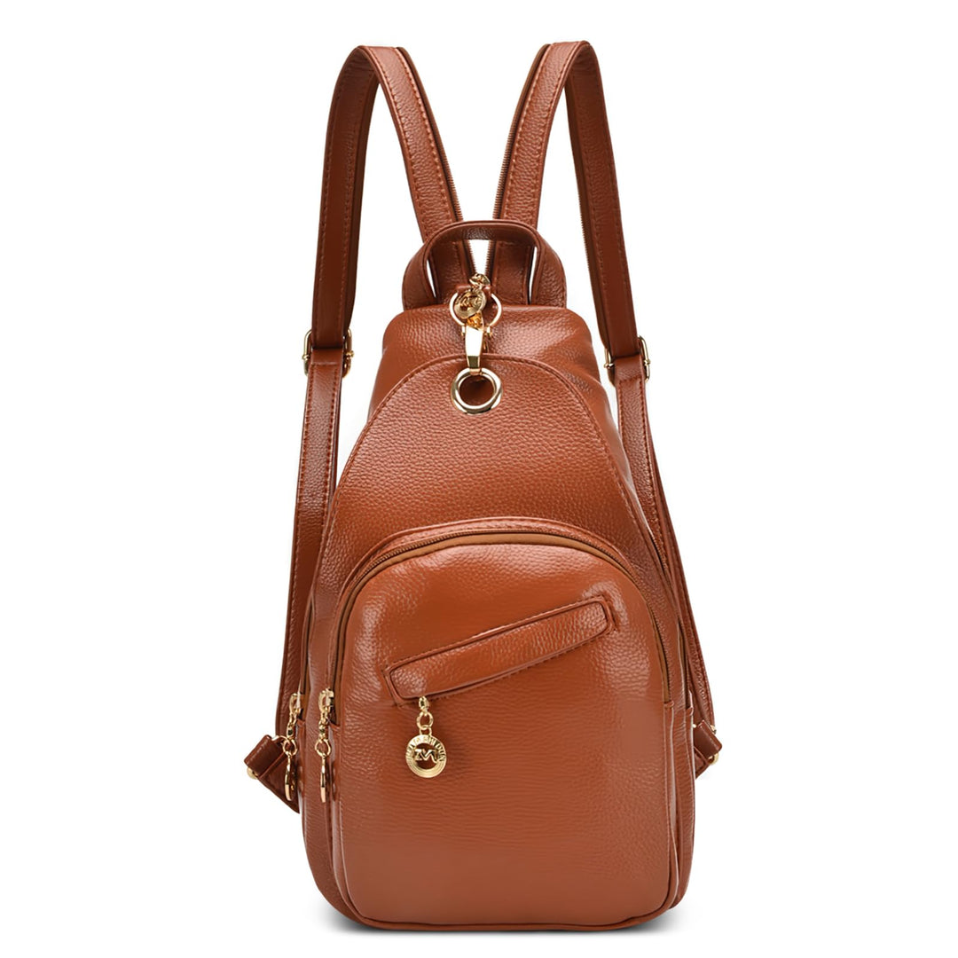 DIRRONA Damen Rucksack Beiläufig Kleine Brusttasche für Damen Multifunktionale Reise Wasserdicht Sch