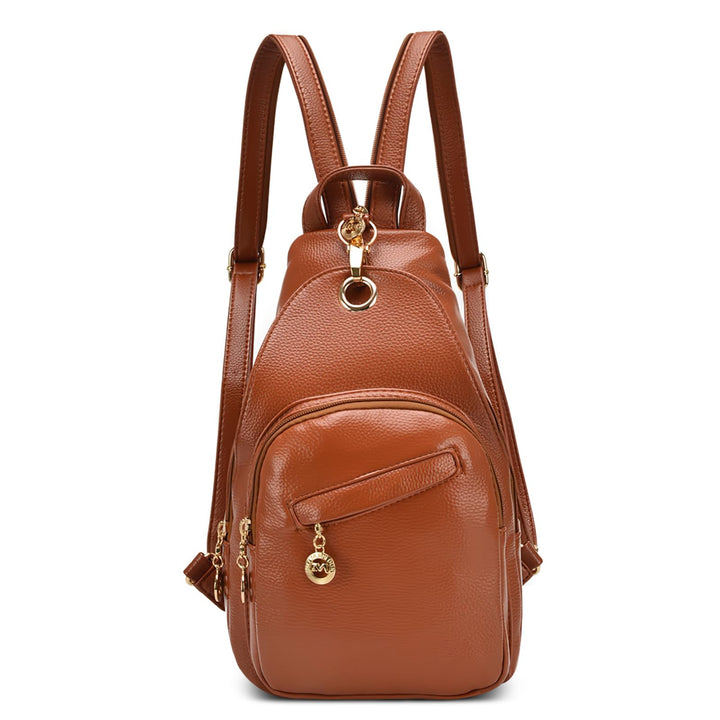 DIRRONA Damen Rucksack Beiläufig Kleine Brusttasche für Damen Multifunktionale Reise Wasserdicht Sch