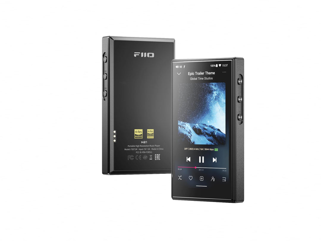 FiiO M21 Android 13 tragbarer Musik-Player, MP3, Snapdragon 680, 4 x CS43198 DAC-Chips, Hi-Res-Audio