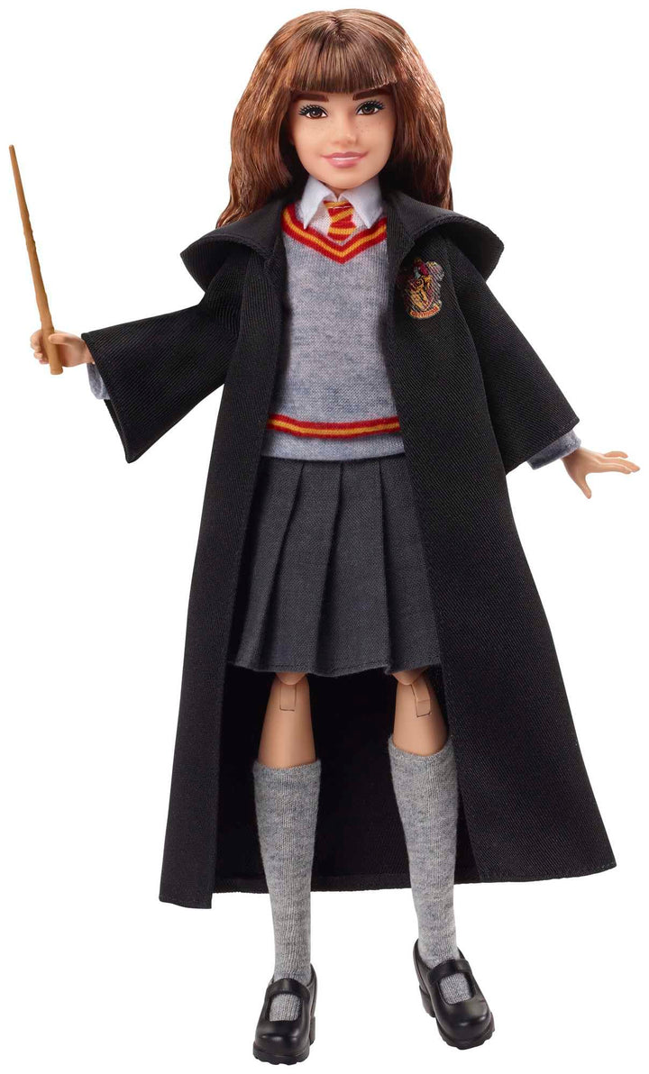 HARRY POTTER Hermine Granger - Hogwarts-Uniform, Gryffindor-Robe und personalisierter Zauberstab für