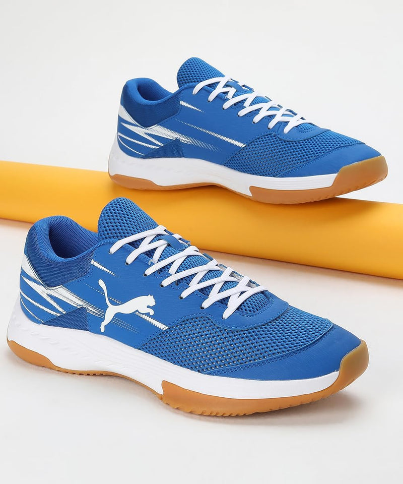 PUMA Unisex Varion Ii Hallenturnschuh 40 EU Puma Team Royal Puma White Gum, 40 EU Puma Team Royal Pu