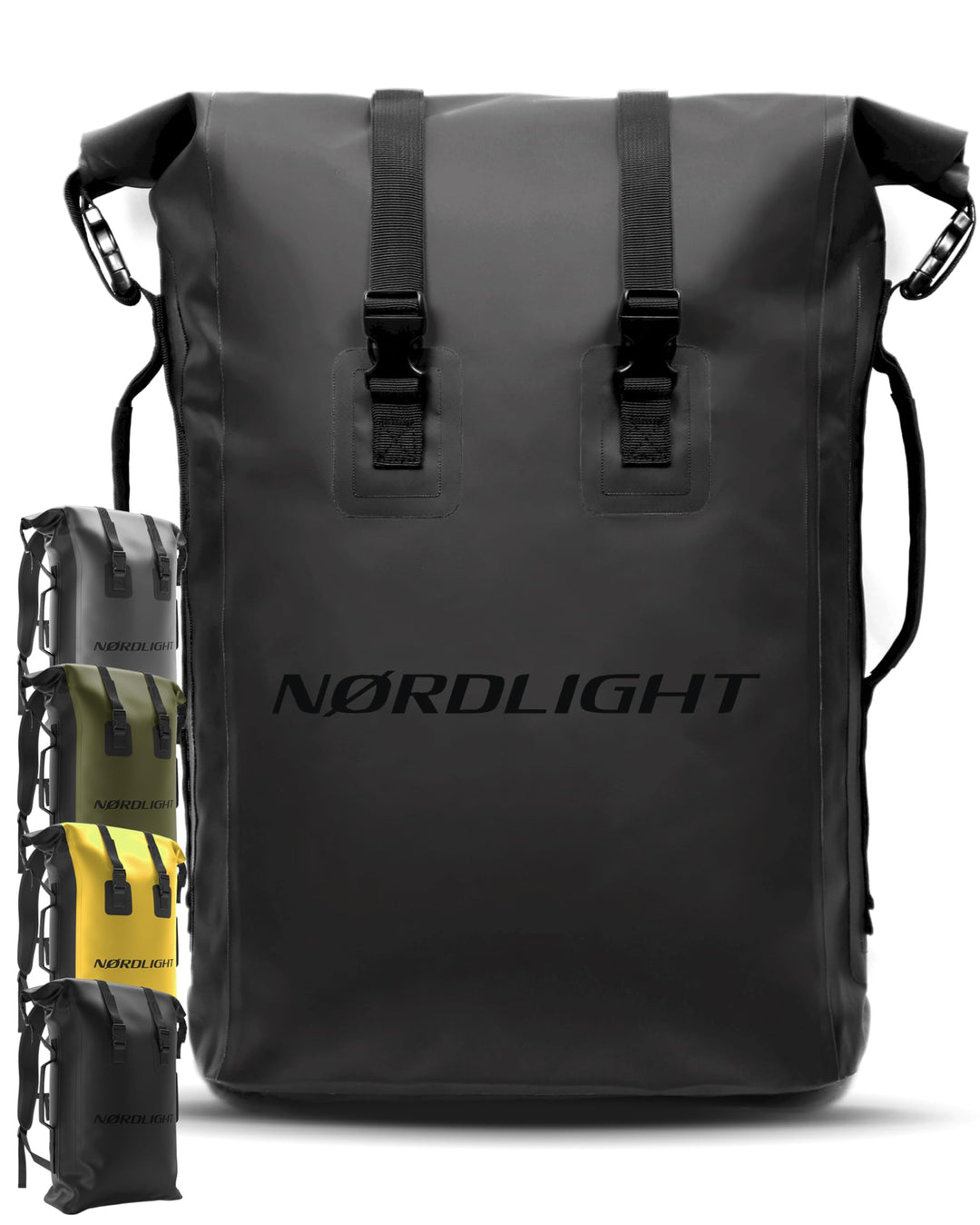 Nordlight Wasserdichter Rucksack Dry Bag 35l - Roll Top Rucksack mit gepolstertem Tragegurt, wasserd