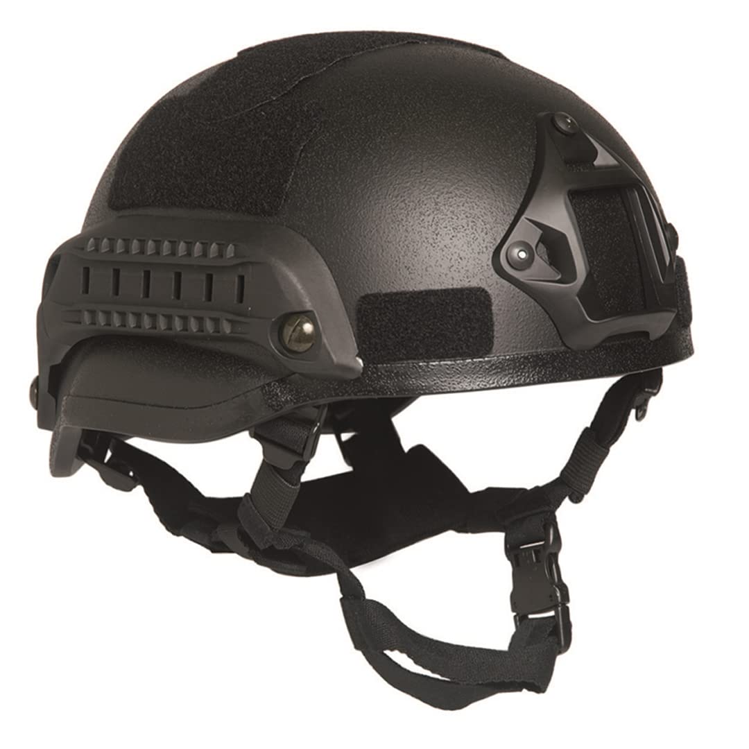 Mil-Tec Herren Helm-16662302 Helm, Schwarz, universal