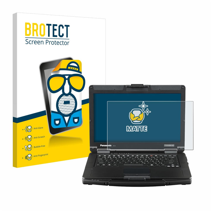 BROTECT Entspiegelungs-Schutzfolie für Panasonic Toughbook FZ-55 Full HD Matte Displayschutz-Folie,