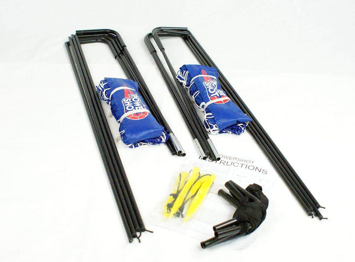 Fussballtor POP UP - 2 Grössen zur Auswahl - 2er Set - faltbares Garten Fussballtor für Kinder in BL