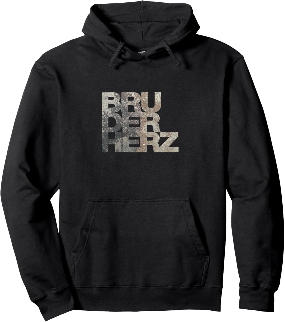 BRUDERHERZ - bestes Geschenk für deinen Bruder! Pullover Hoodie