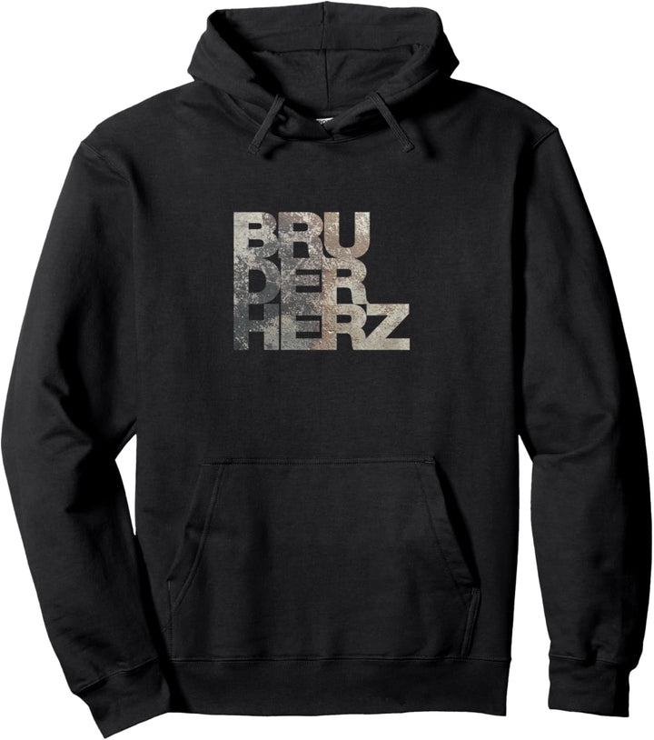 BRUDERHERZ - bestes Geschenk für deinen Bruder! Pullover Hoodie
