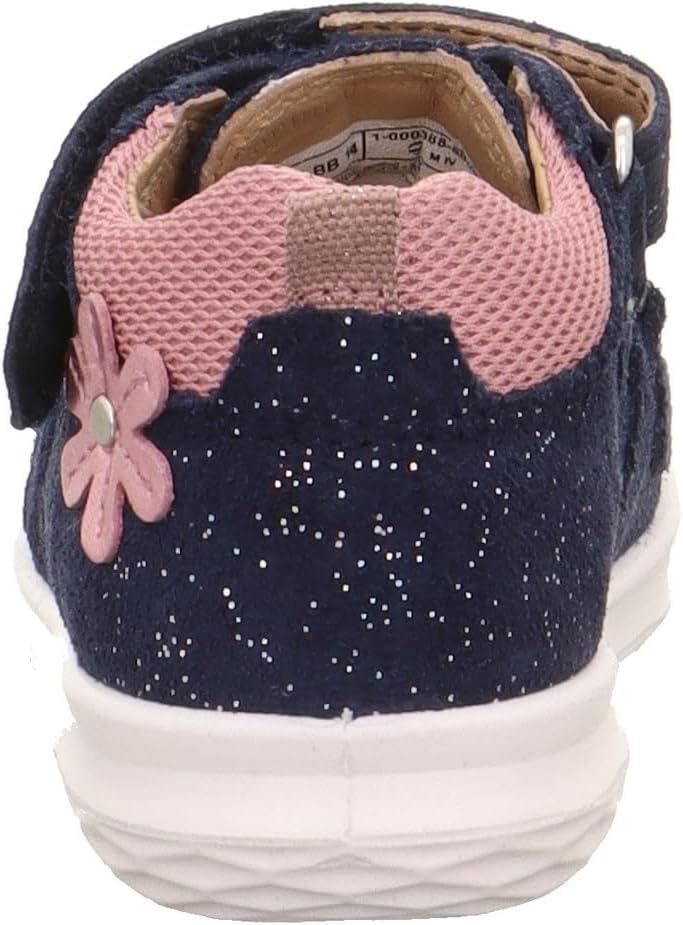 Superfit Mädchen Bumblebee Sandale 19 EU Blau Rosa 8000, 19 EU Blau Rosa 8000