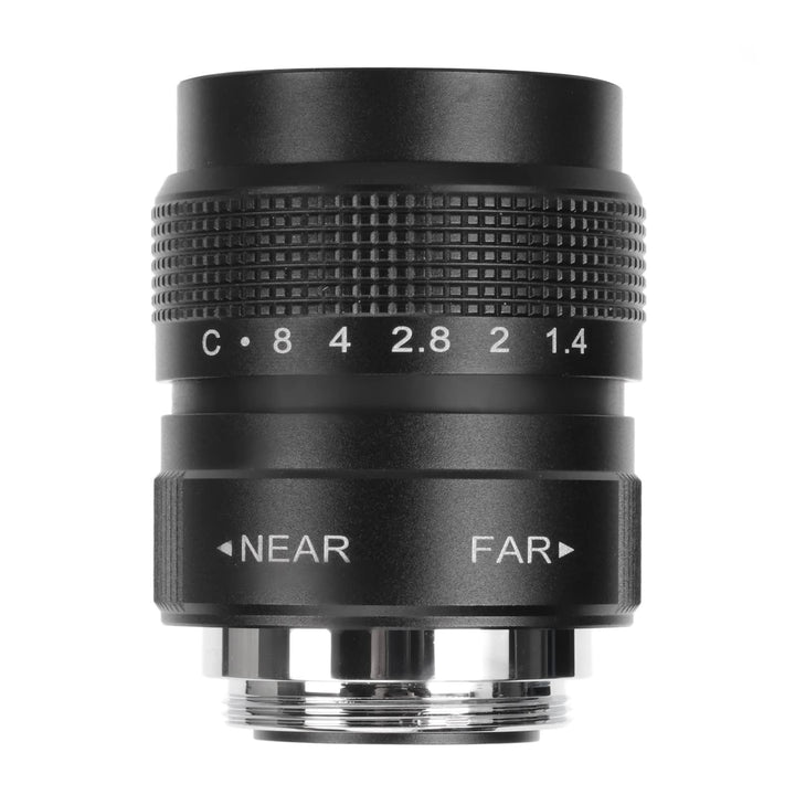 25 Mm F1,4 CCTV-Objektiv für C-Mount-Kamera, Blende und Fokussierung Manuelle Einstellung, 19,6 Betr