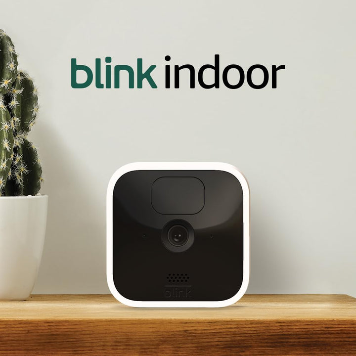 Blink Indoor – kabellose HD-Sicherheitskamera mit zwei Jahren Batterielaufzeit, Bewegungserfassung u