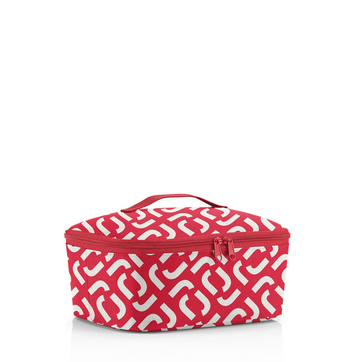 reisenthel coolerbag M Pocket in Signature Rot – Kühltasche aus recycelten PET-Flaschen – Ideal für