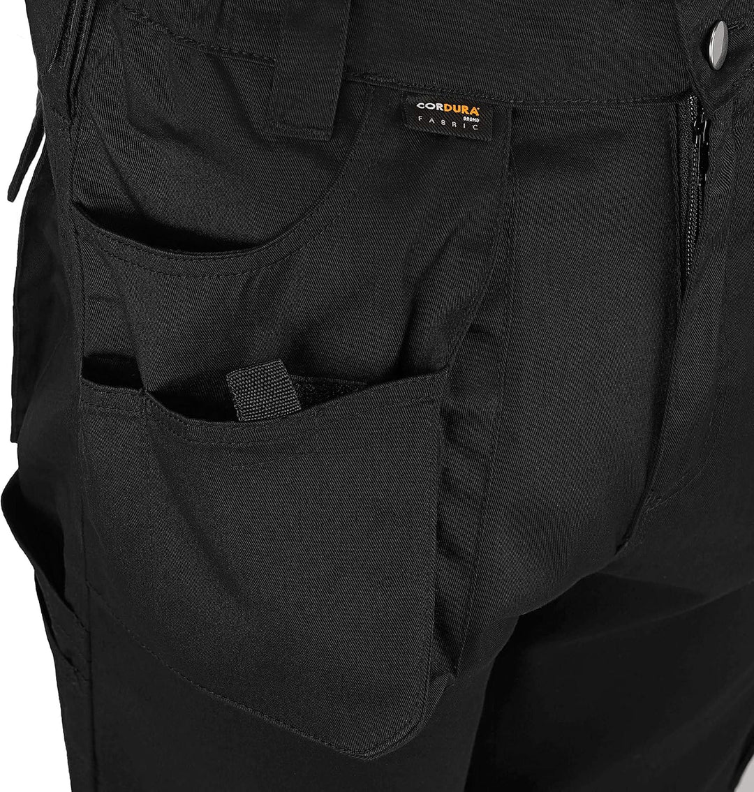 TMG | Arbeitshose Comfort für Herren, Cargohose mit Kniepolster & viel Stauraum, Robustes Material,