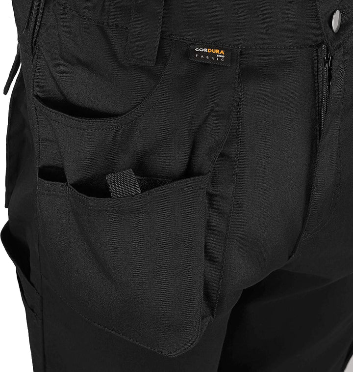 TMG | Arbeitshose Comfort für Herren, Cargohose mit Kniepolster & viel Stauraum, Robustes Material,