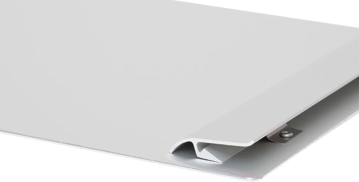MAUL Klemmbrett A4 | Stabiles Klemmbrett aus Aluminium | Schreibunterlage mit Klemmweite 1cm | Clipb