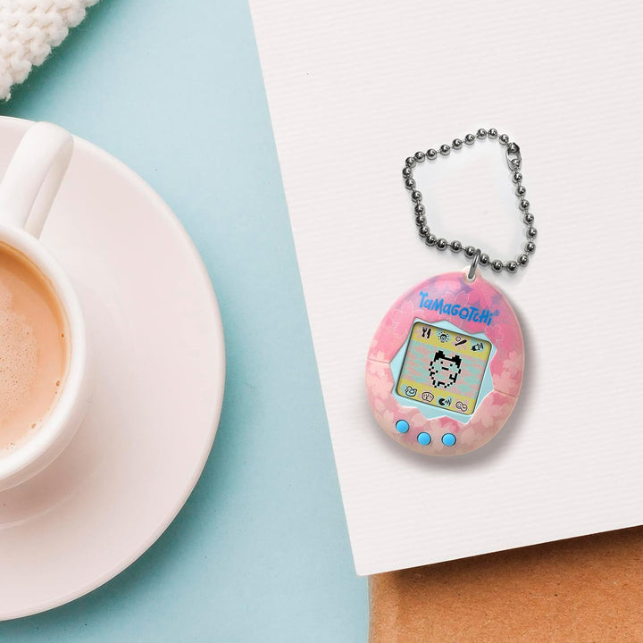Tamagotchi Original Sakura Elektronisches Haustier für Kinder, interaktives Spielzeug, Sakura