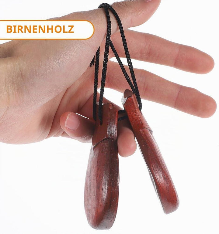 VALICLUD Spanische Kastagnetten Für Erwachsene Musikinstrument Traditionelles Spanisches Finger-Flam