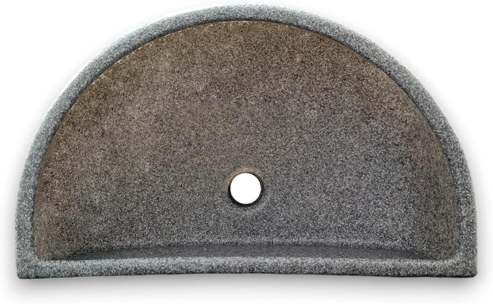Varile Premium-Set Waschbecken Granit aus Kunststoff für Garten & Keller inkl. Abflusssieb-Haarsieb