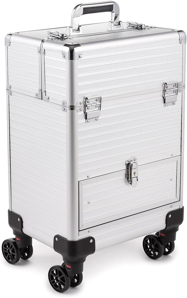 SEVICO Kosmetikkoffer Schminkkoffer Beauty Make-up Case Multikoffer professioneller Make-up Rollkoff