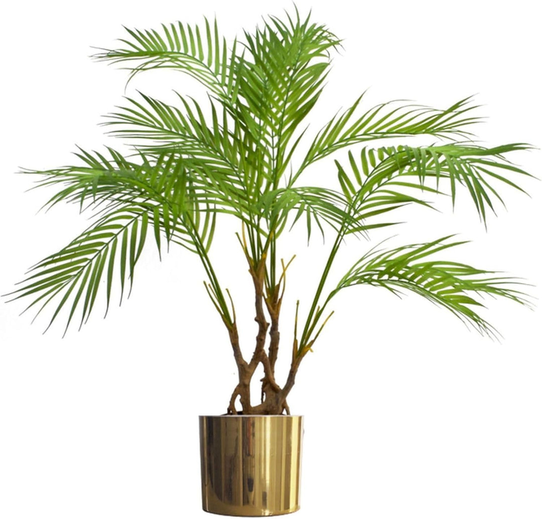 Leaf Blumentopf aus Metall und Messing, Blatt-Design, 20 x 18 cm, 20 x 18cm 20 x 18cm Messing, 20 x